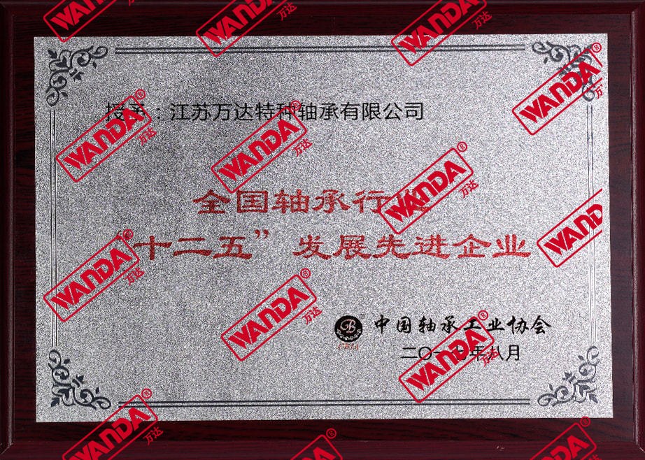 全国軸受産業「第11次5年」先進企業の発展